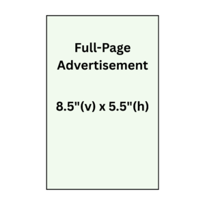 Program Ads Full Page Advertisement