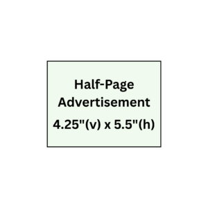 Program Ads Half-Page Advertisement